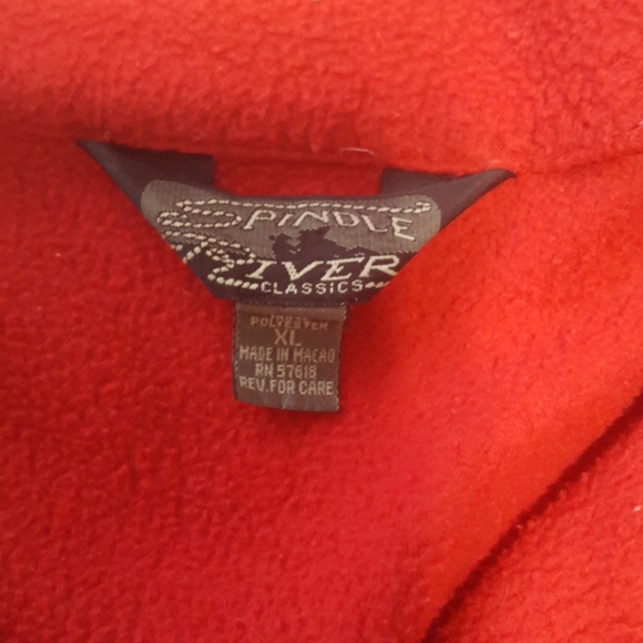 Spindle river. Zip top pullover xl - Picture 2 of 6